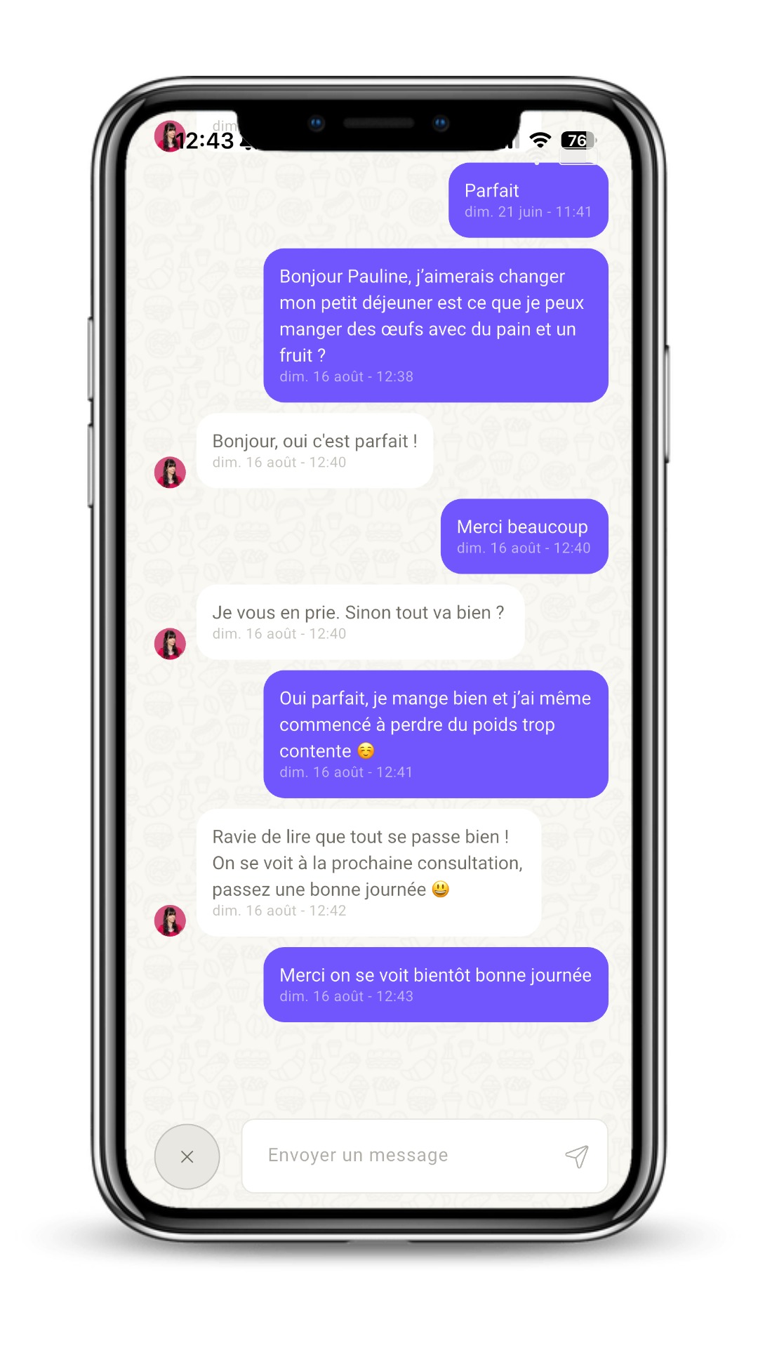 application patient alivio