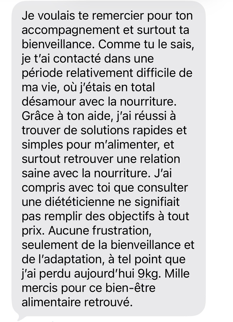 témoignage d&rsquo;une patiente